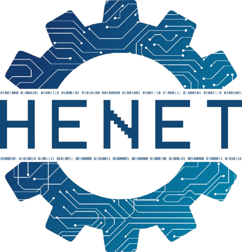 Logo Henet Azul